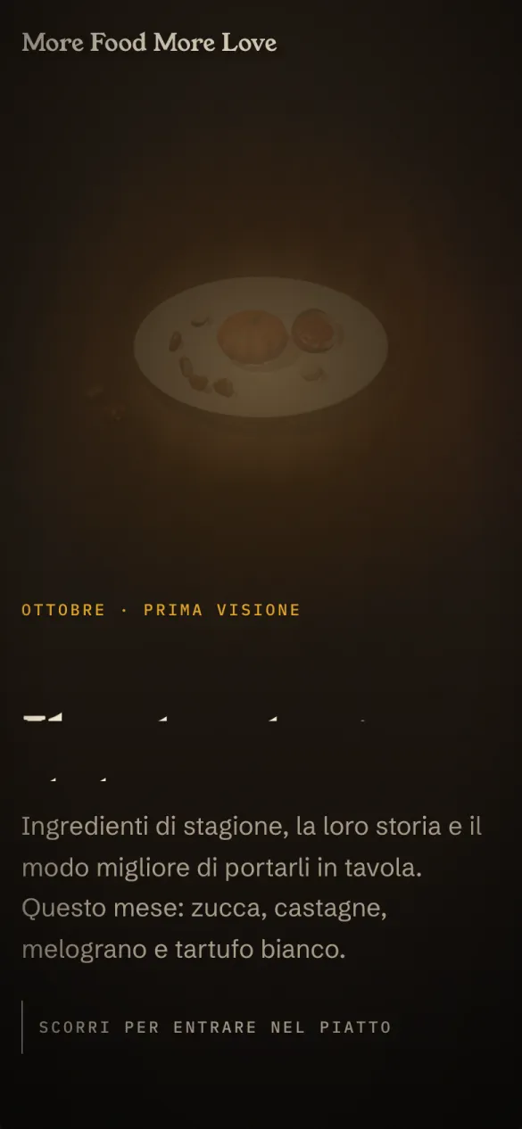 Il sito Il Calendario del Gusto su telefono.